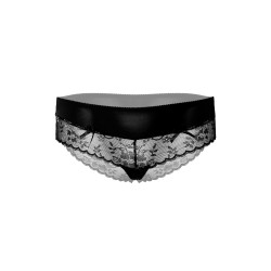 DARING Intimates Culotte Floral Lace Hiphugger Noire